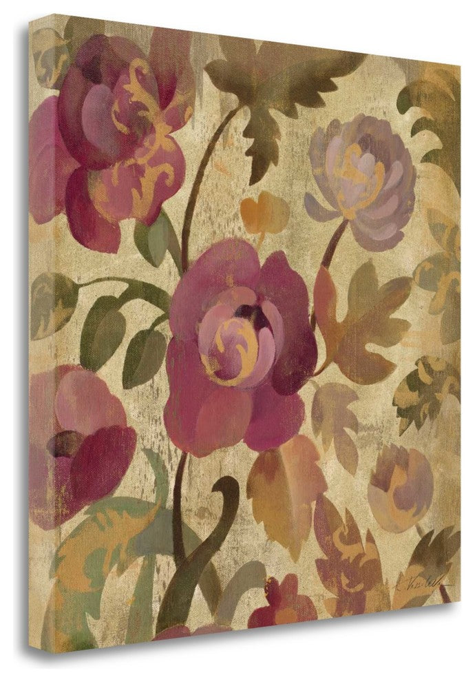 "Shimmering Garden I" By Silvia Vassileva, Giclee Print on Gallery Wrap Canvas