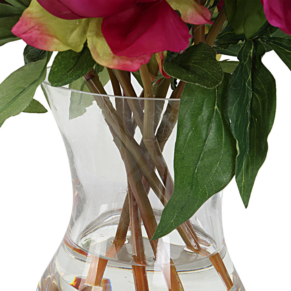 Uttermost - 60195 - Peony Bouquet - Prima Peony - Clear