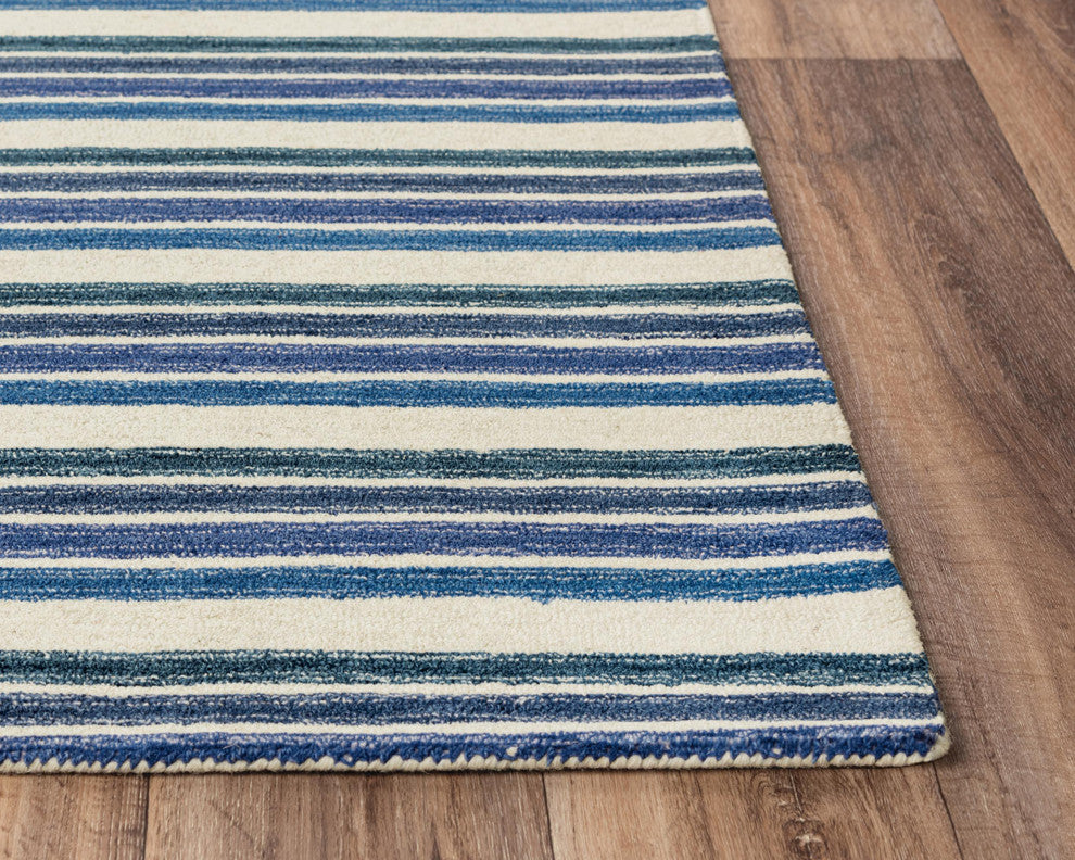 Rizzy Home Tetra Collection, 5' x 8' Rug