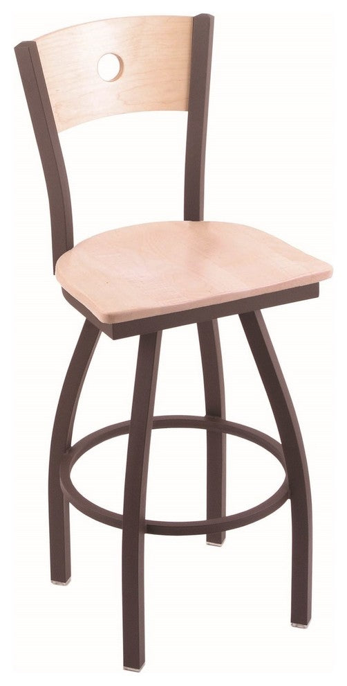 Holland Bar Stool, 830 Voltaire 30 Bar Stool, Bronze Finish