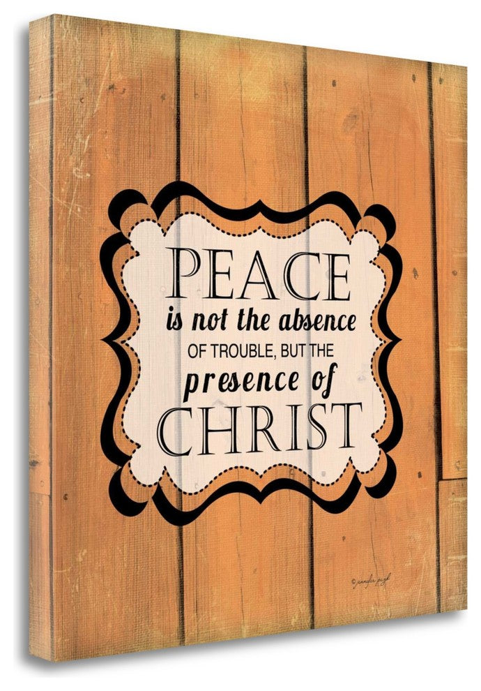 "Peace Is Not" By Jennifer Pugh, Giclee Print on Gallery Wrap Canvas