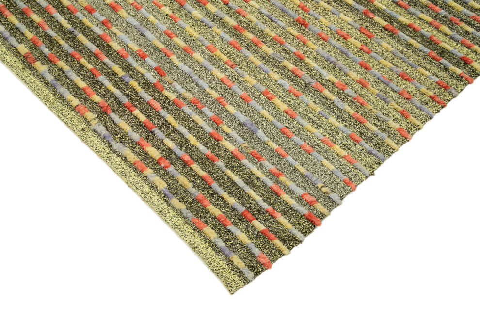 Rug N Carpet - Handwoven Turkish 8' 6'' x 11' 5'' Flatweave Wool Kilim Rug