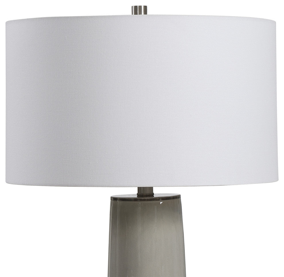 Uttermost Abdel Gray Glaze Table Lamp