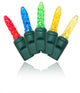70-Piece M5 Faceted Multi Colored LED Light Set With In-Line Rectifer
