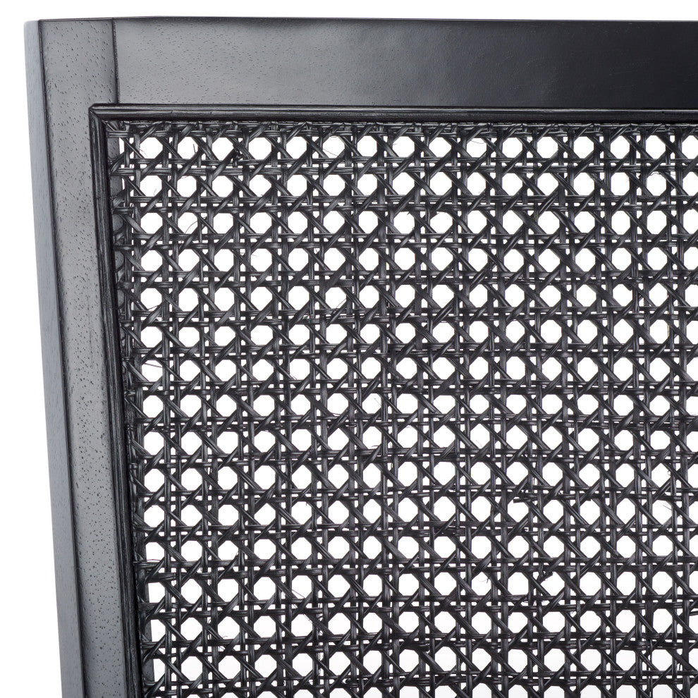 Safavieh Margo Dining Chair, Set of 2, Black/Beige, Black/Beige