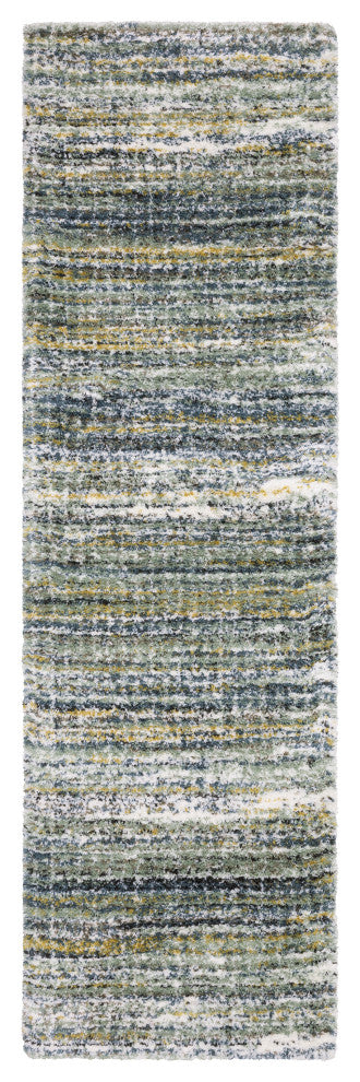 Oriental Weavers Galileo GAL07 Abstract Rug, Green, 3'10"x5'5"