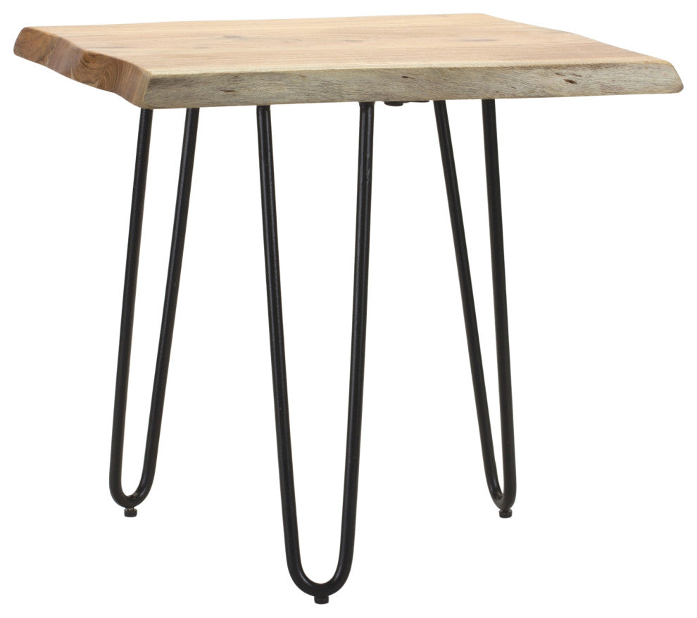 Iron & Wood Stool