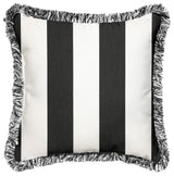 Sorra Home Sunbrella Outdoor Fringe Side Accent Pillow, Single