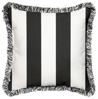 Sorra Home Sunbrella Outdoor Fringe Side Accent Pillow, Single