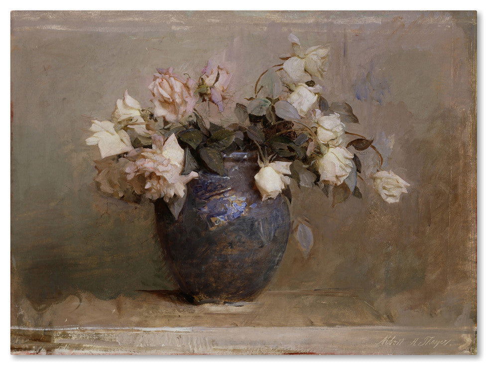 Abbott Handerson Thayer 'Roses' Canvas Art, 24 x 18