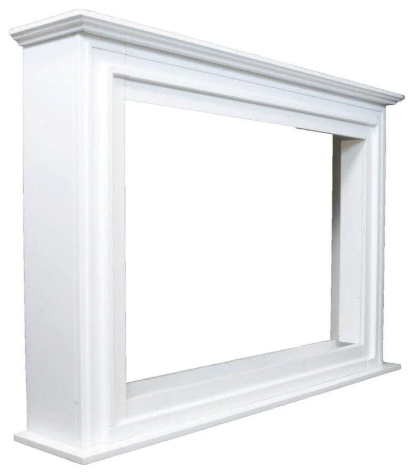 Touchstone Forte Elite 40" Electric Fireplace With White Mantel