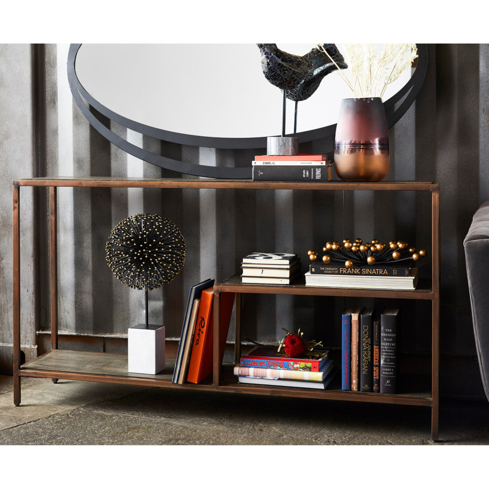 Retro Bates Console Table - Brown