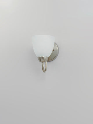 Maxim 11381FT Axis 8" Tall Bathroom Sconce - Satin Nickel