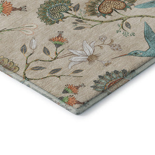 Addison Premium Washable Mayfield AMF174 beige 5' x 7'6" Rug