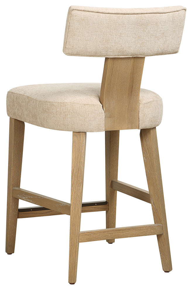 Uttermost Elysian Sand Counter Stool