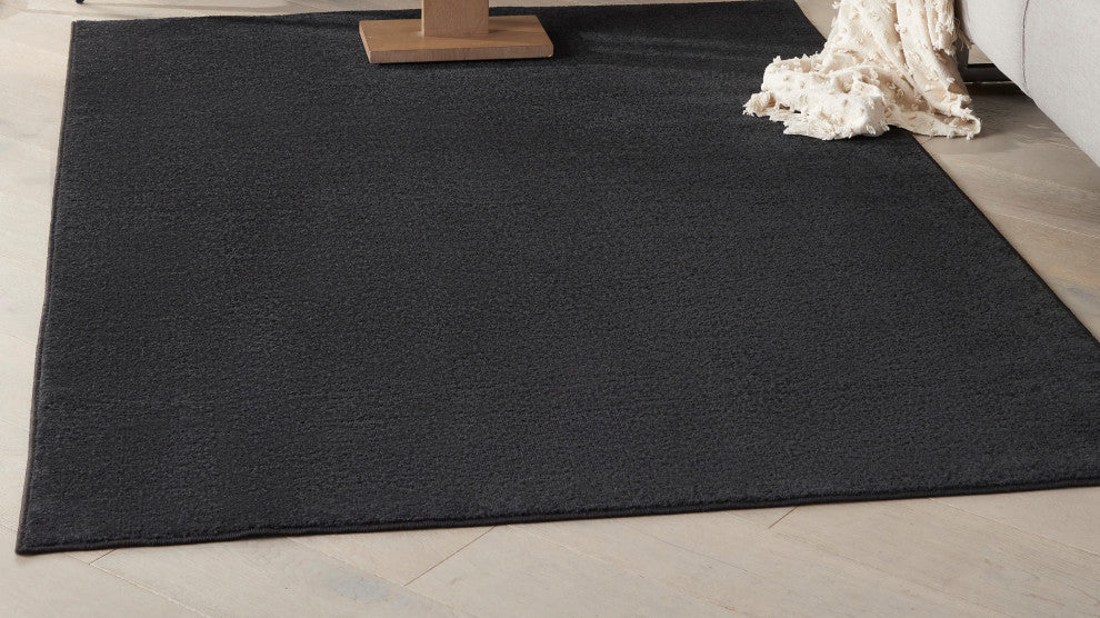Nourison Essentials 5' x 7' Black Outdoor Area Rug