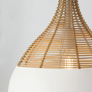 Capital Lighting 353911 Kali 14"W Pendant - Matte White