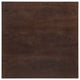 Dining Table, Square, Wood, Black Dark Brown, Modern, Cafe Bistro Restaurant