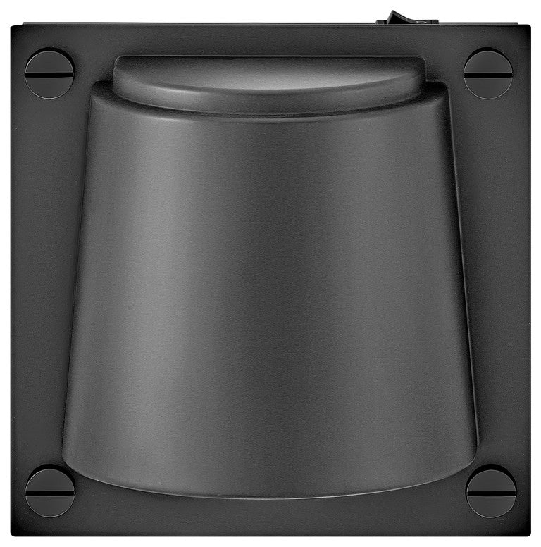 Hinkley Scout 6.75" Single LED Light Wall Sconce, Black