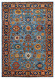 Serapi One-of-a-Kind Hand-Knotted Area Rug Light Blue, 6'2" x 9'0"