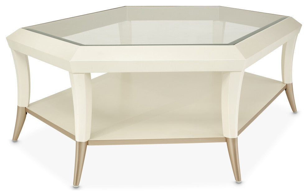 La Rachelle Cocktail Table - Medium Champagne