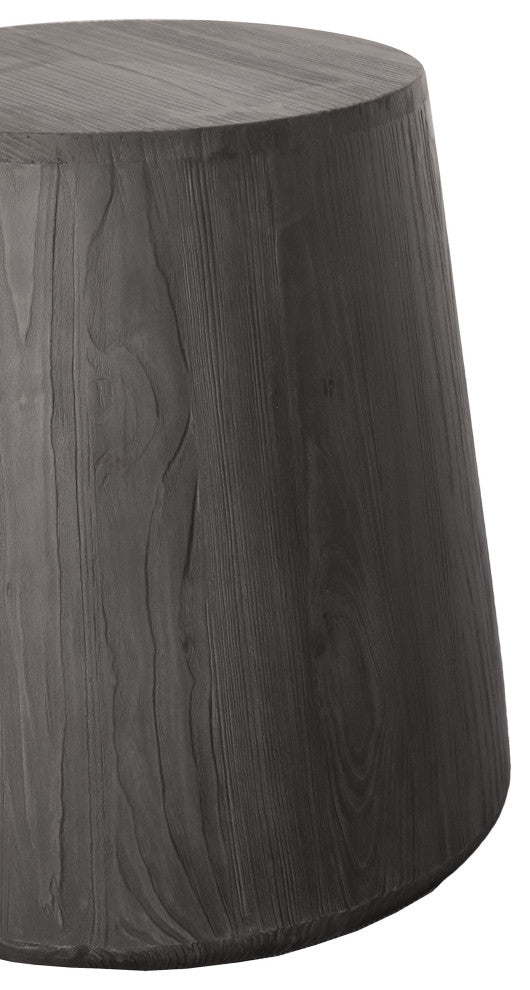 Mott End Table Ebony, Ebony
