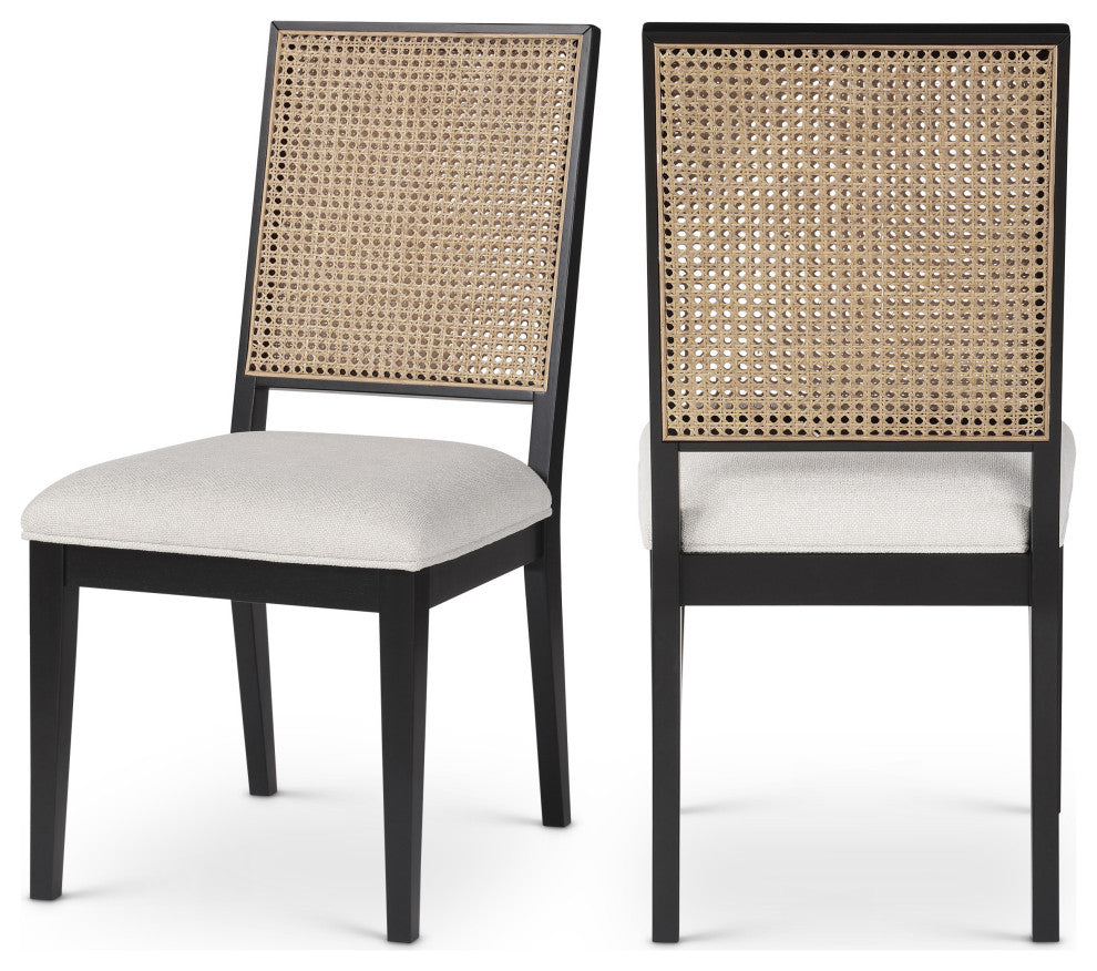 Butterfly Dining Chair (Set of 2), Black Finish