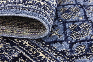 Unique Loom Blue La Jolla Trellis 4'x6' Area Rug