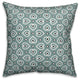 Heart Pattern, Blue Throw Pillow, 20"x20"