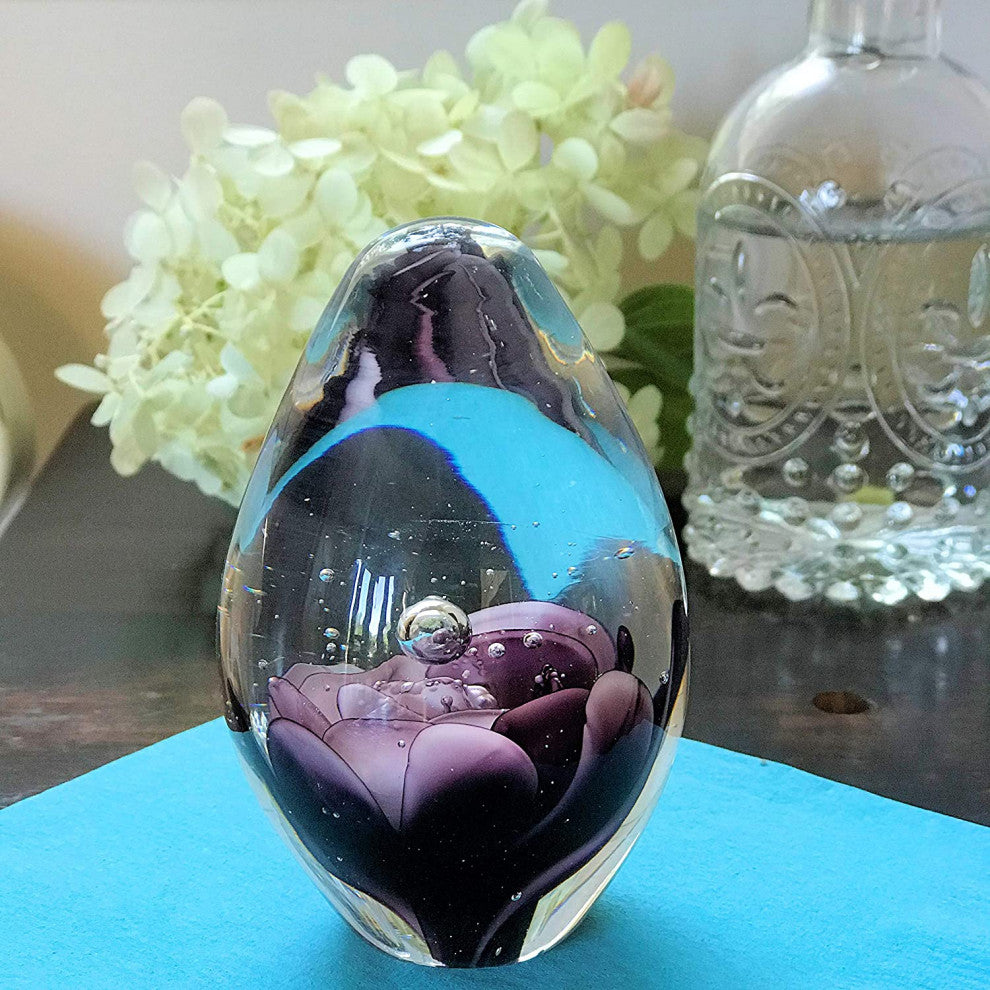 Flower, Egg Paperweight