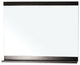 Wood Frame Mirror In Espresso