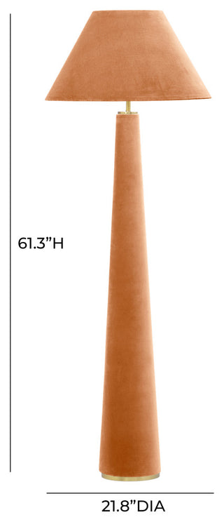 Graham Floor Lamp, Terracotta