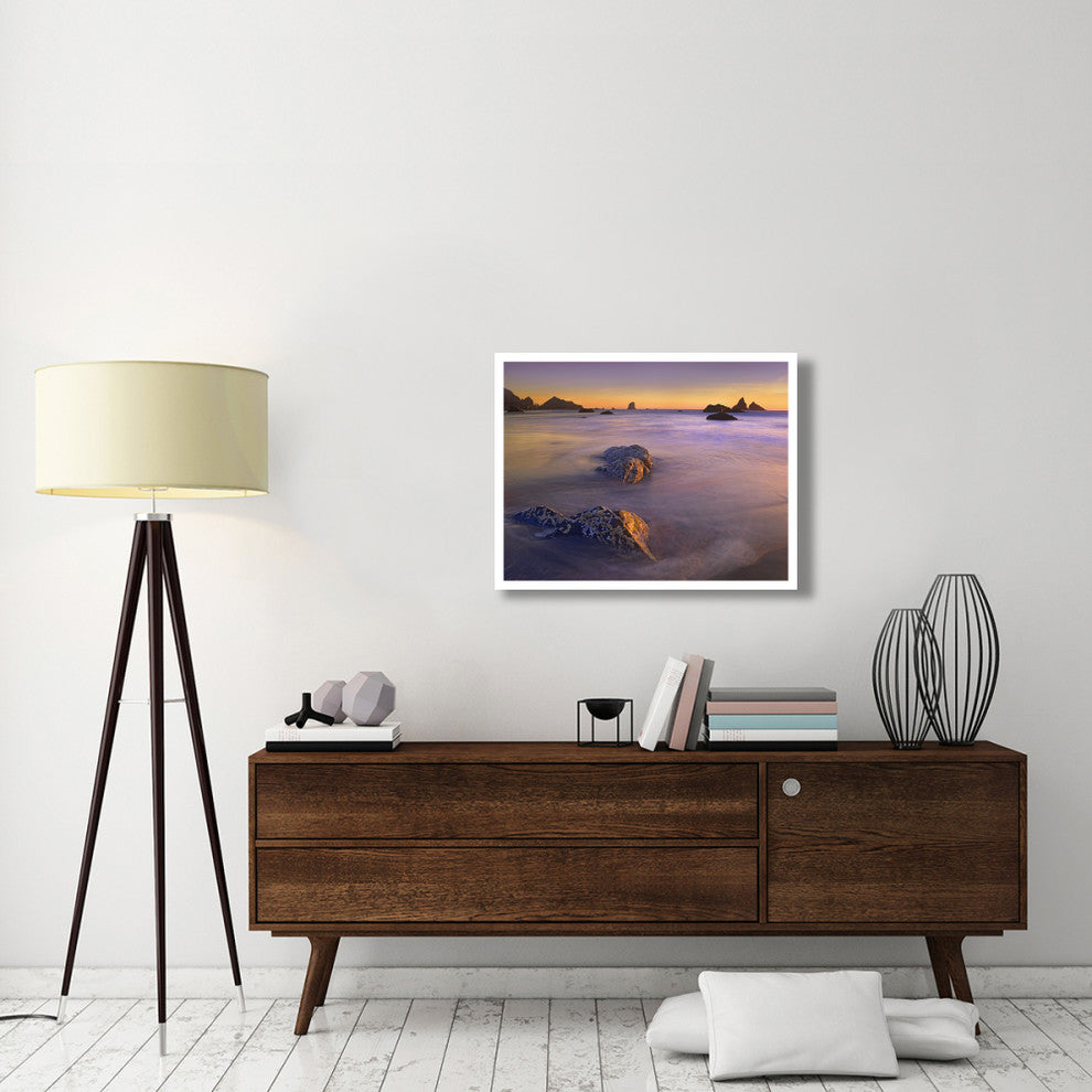 "Coastline, Lone Beach, Oregon" Digital Paper Print by Tim Fitzharris, 34"x26"