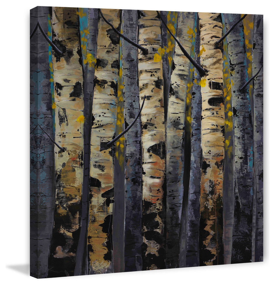 "Gold Infusion I" Print on Canvas by Julie Joy