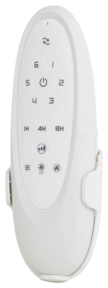 Wedgewood Black Indoor/Outdoor 60" DC Ceiling Fan Light Kit and Remote