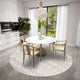 Indoor/Outdoor Sedona SN14 Putty Machine Washable 8' x 8' Round Rug