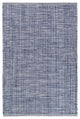 Dash & Albert Fusion Blue Handwoven Indoor/Outdoor Rug, Blue, 4' x 6'
