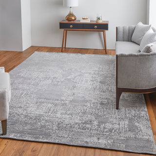Kinton Modern Abstract, Gray, 2'6"x14' Runner