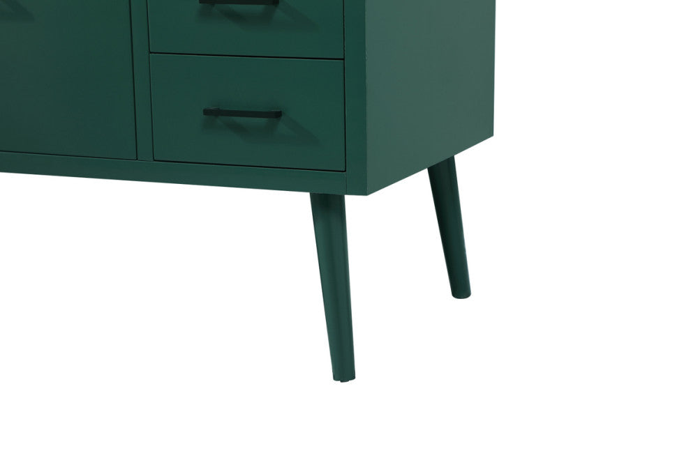 Home Living 48" Bathroom Vanity, Green