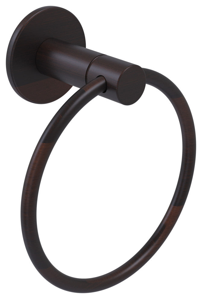 Fresno Towel Ring, Venetian Bronze