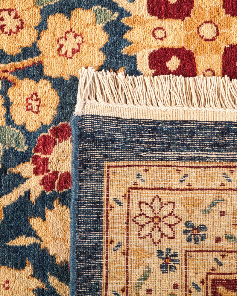 Mogul, One-of-a-Kind Hand-Knotted Area Rug Blue, 8'2"x10'4"