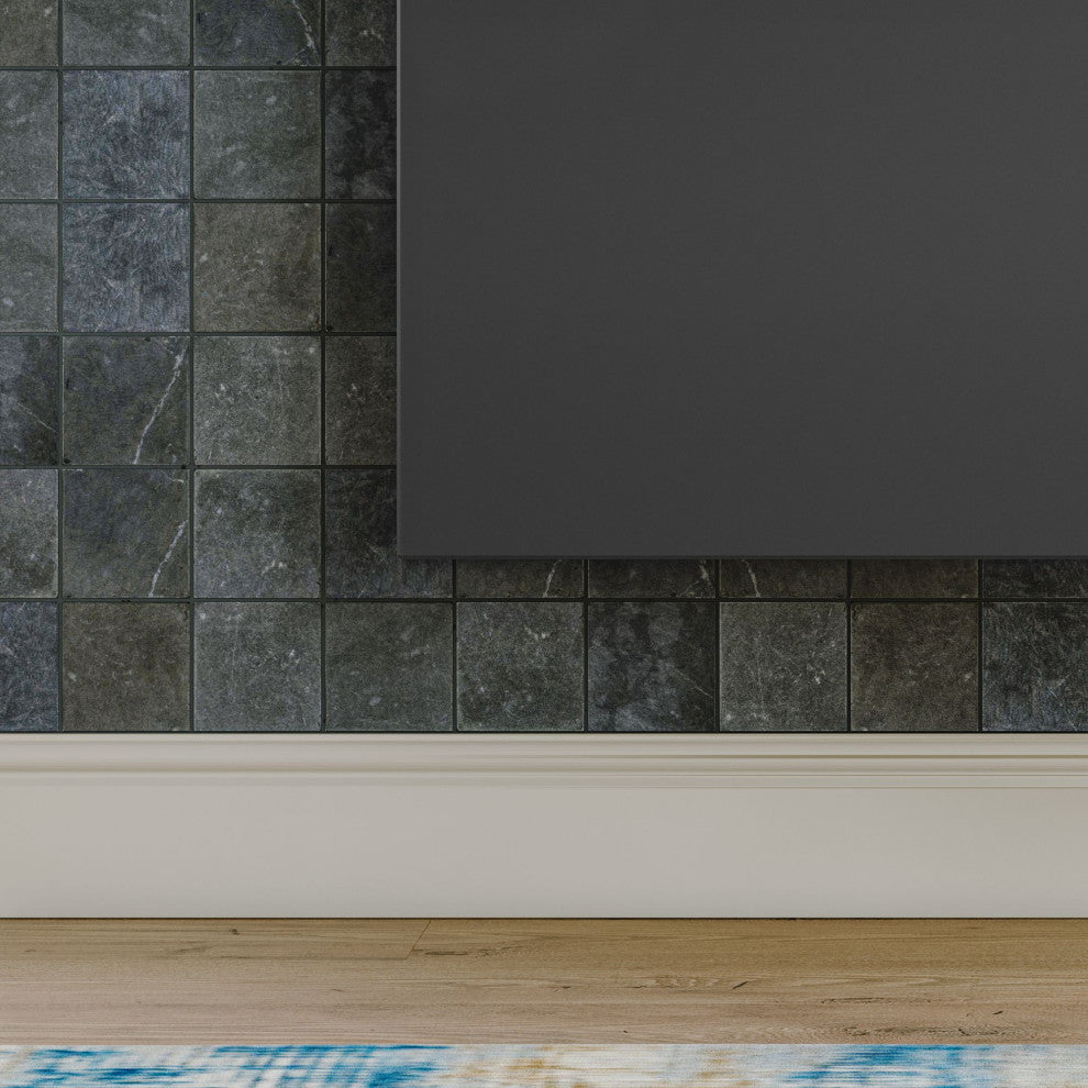 The Monolith Bathroom Vanity, Dark Gray, 48", Double Sink, Wall Mount