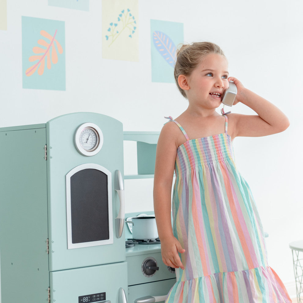 Little Chef Retro Play Kitchen - Mint
