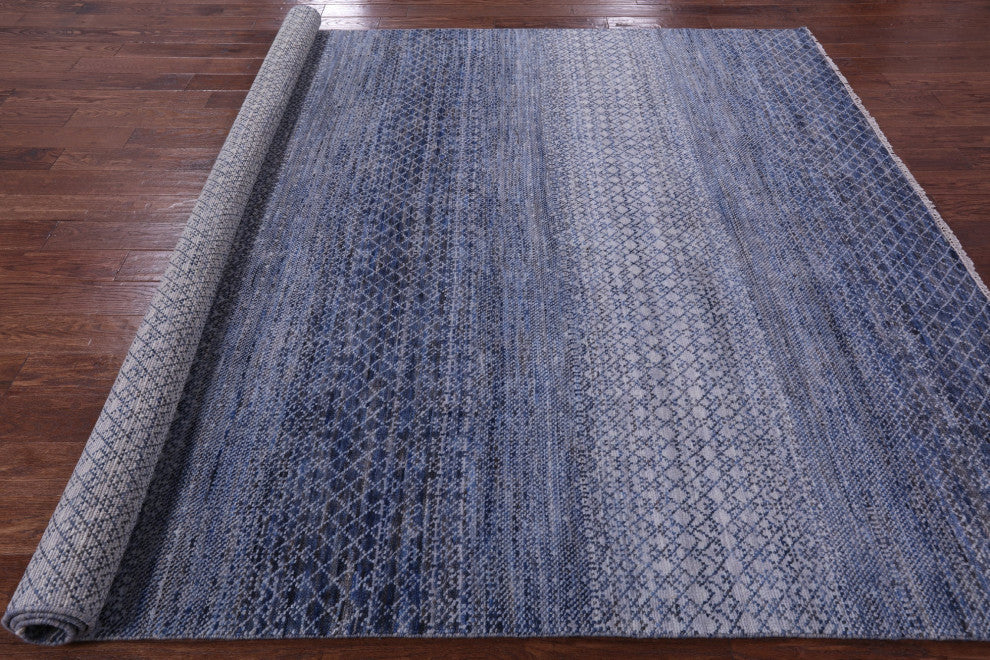 Savannah Grass Handmade Wool Rug 7' 8" X 10' 7" - Q13259