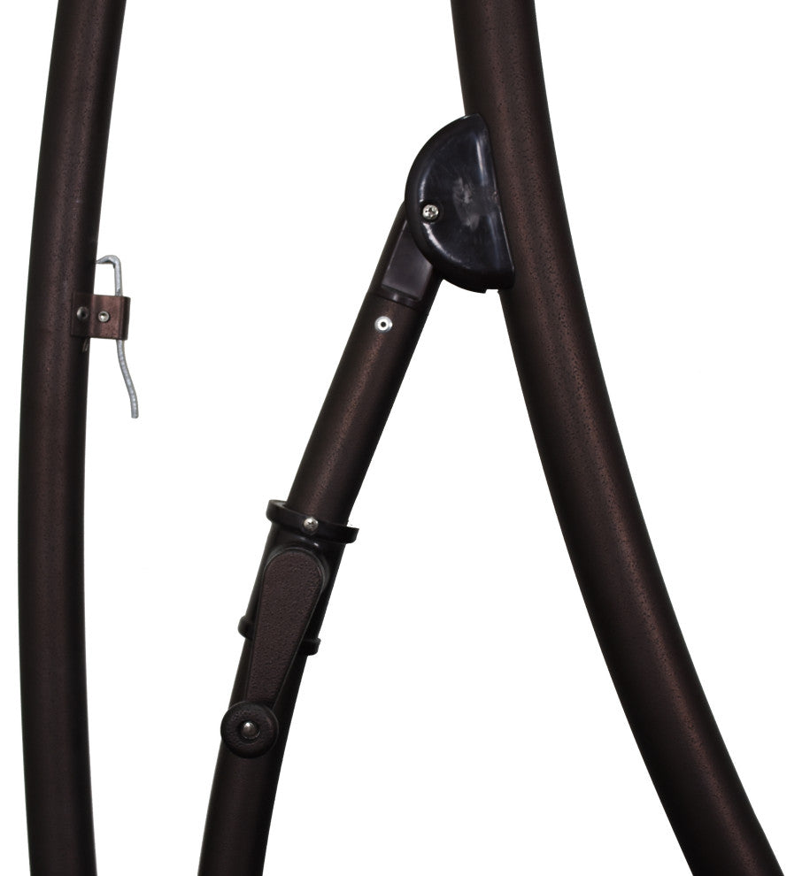 9' Bronze Cantilever Crank Lift 360-Rotation Aluminum Umbrella, Sunbrella, Macaw