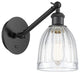 Innovations 317-1W-BK-G442 1-Light Sconce, Matte Black