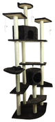 Cat Furniture Tree Condo Furniture Cat Scratch Post Pet House, Brown Ipet