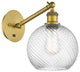 Innovations 317-1W-BB-G1214-8-LED 1-Light Sconce, Brushed Brass
