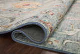 Loloi II Margot Denim / Multi 18" x 18" Sample Rug
