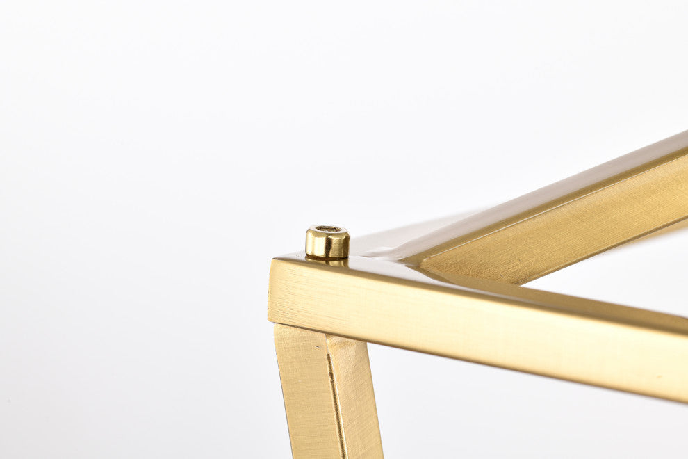 4-Light 16 in. Gold Caged Lantern Modern Pendant